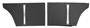 Sedan & Wagon Rear Side Panels (Pair), 1966 Nova 4 Door
